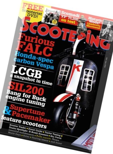 Scootering – July 2016 Cover