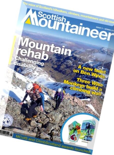 Scottish Mountaineer – Spring 2016 Cover