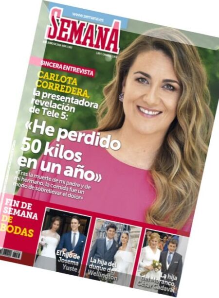 Semana – 8 Junio 2016 Cover