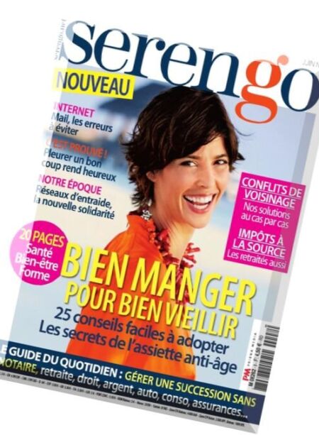 Serengo – Juin 2016 Cover