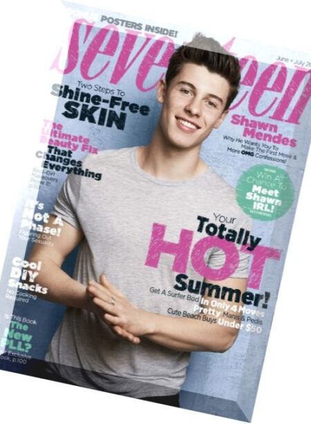 Seventeen USA – June 2016 Cover