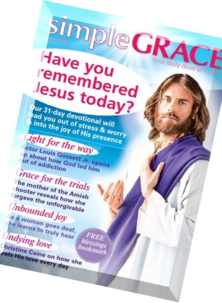 Simple Grace – July 2016 Cover
