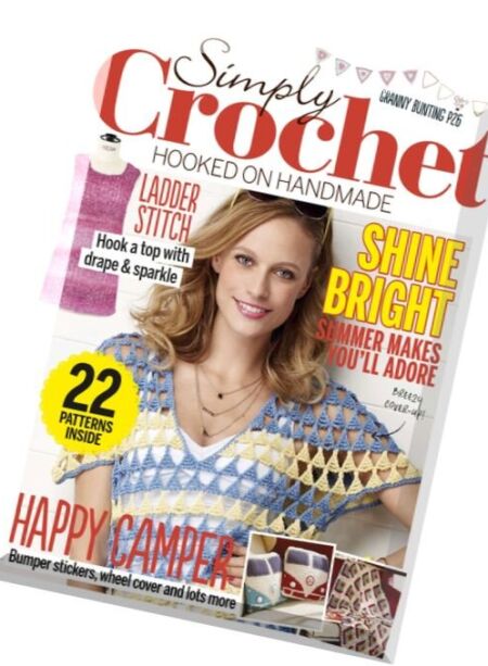 Simply Crochet – Issue 45, 2016 Cover