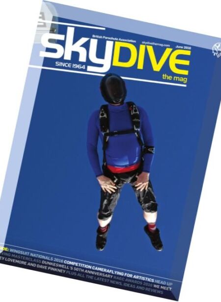 Skydive – June 2016 Cover