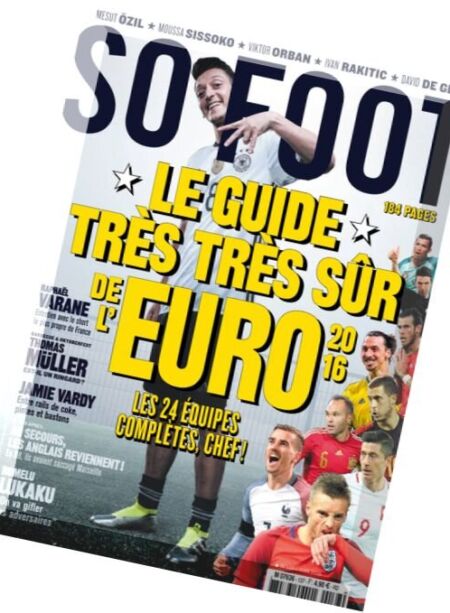 So Foot – Juin 2016 Cover