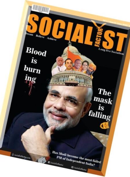 Socialist Factor – June 2016 Cover