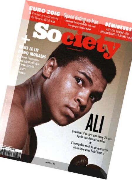 Society – 10 au 23 Juin 2016 Cover