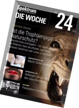 Spektrum – Die Woche – 16 Juni 2016