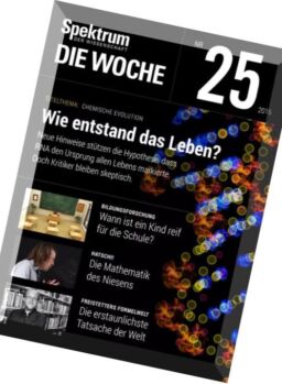 Spektrum Die Woche – 23 Juni 2016