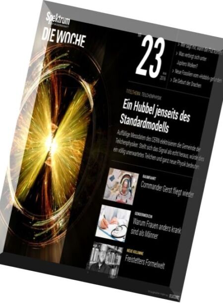 Spektrum Die Woche – 9 Juni 2016 Cover