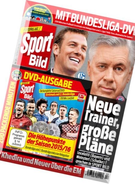 Sport Bild – 1 Juni 2016 Cover