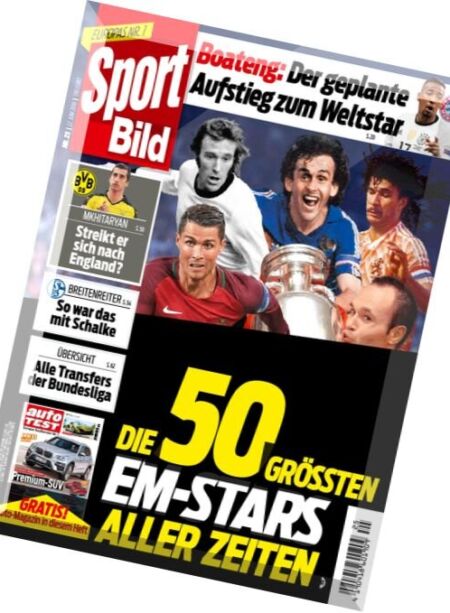 Sport Bild – 22 Juni 2016 Cover
