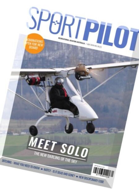 Sport Pilot – July 2016 Cover
