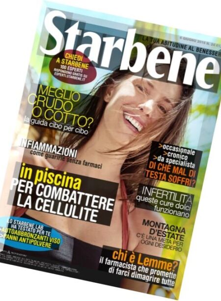 Starbene – 6 Giugno 2016 Cover