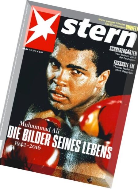 stern Magazin – N 24, 9 Juni 2016 Cover