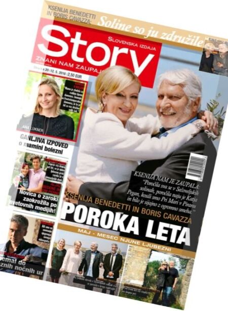 Story Slovenija – 12 Maj 2016 Cover