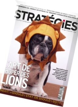 Strategies – 10 Juin 2016
