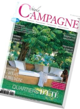 Style Campagne – Juillet-Aout 2016