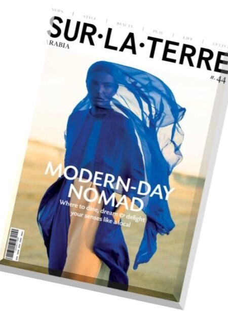 Sur la Terre Arabia – Summer 2016 Cover
