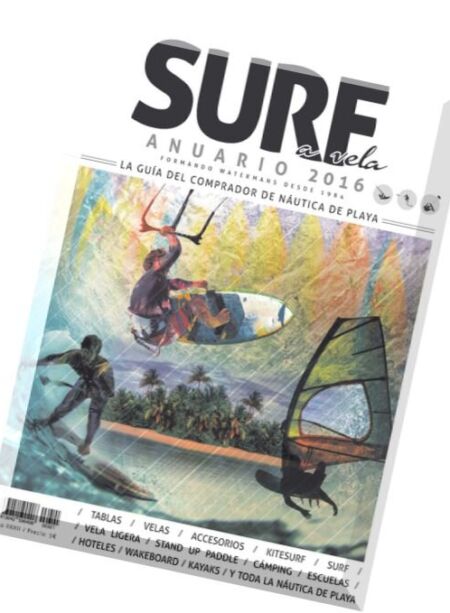 Surf a Vela – Anuario 2016 Cover
