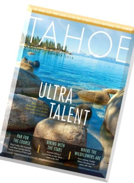 Tahoe Magazine – Summer 2016 Cover