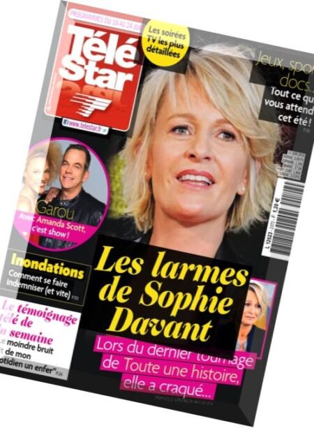 Tele Star – 18 au 24 Juin 2016 Cover