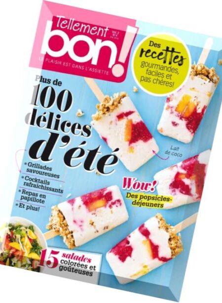 Tellement Bon! – Ete 2016 Cover