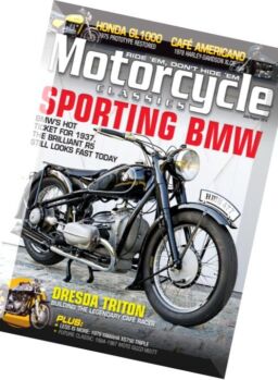 The Classic MotorCycle – July-August 2016