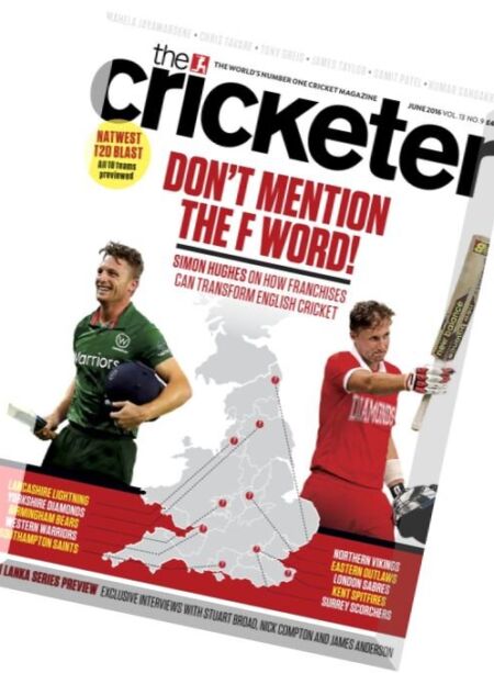 The Cricketer Magazine – June 2016 Cover