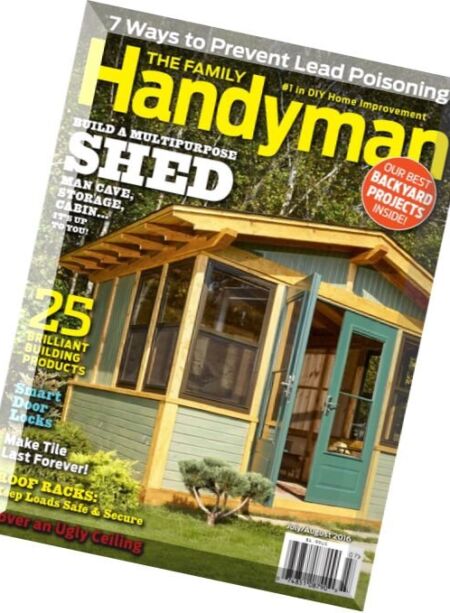 The Family Handyman – July-August 2016 Cover