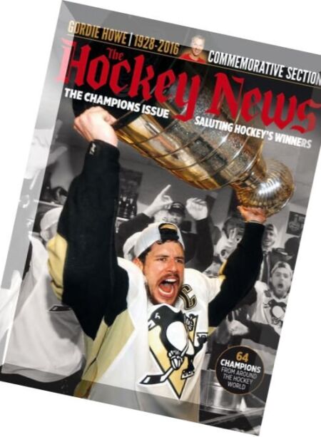 The Hockey News – 18 July 2016 Cover