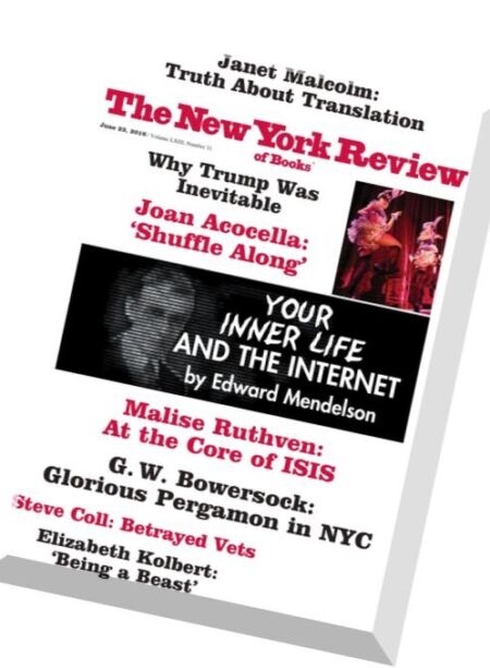 The New York Review of Books – 23 June 2016 Cover
