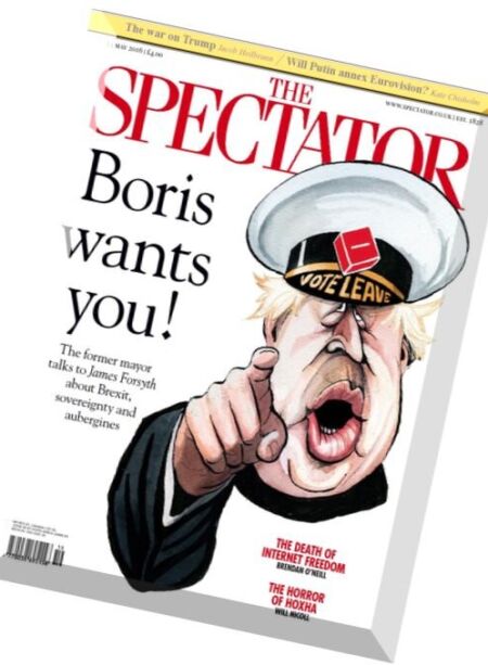 The Spectator – 14 May 2016 Cover