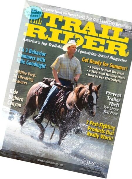 The Trail Rider – July-August 2016 Cover