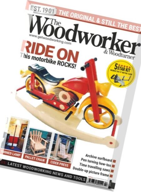 The Woodworker & Woodturner – July 2016 Cover