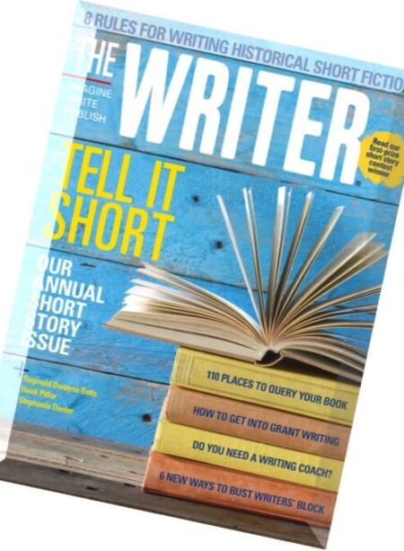 The Writer – August 2016 Cover