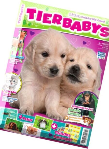 Tierbabys – Nr.3, 2016 Cover