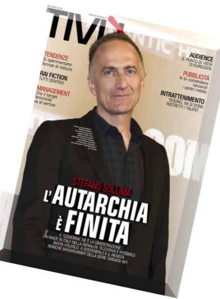 Tivu – Giugno 2016 Cover