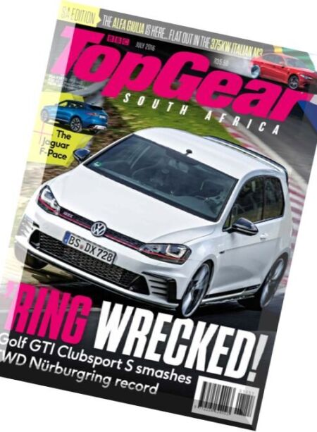Top Gear South Africa – July 2016 Cover