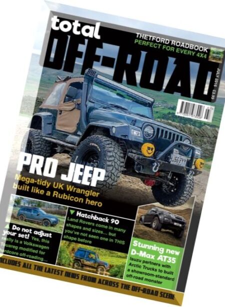 Total Off-Road – July 2016 Cover