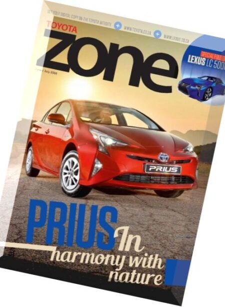 Toyota Zone – June-July 2016 Cover