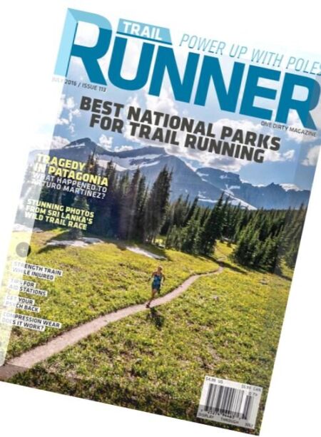 Trail Runner – July 2016 Cover