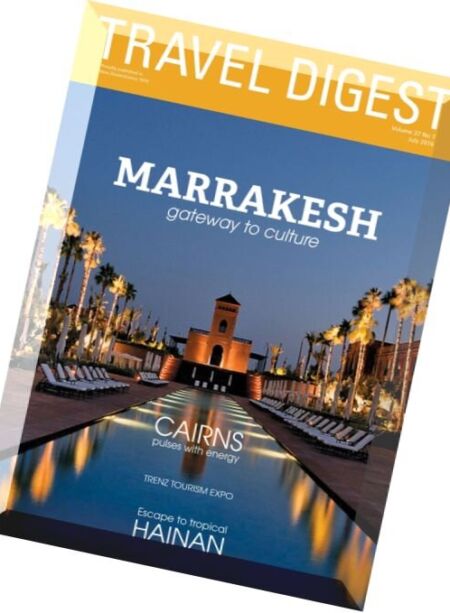 Travel Digest – July 2016 Cover