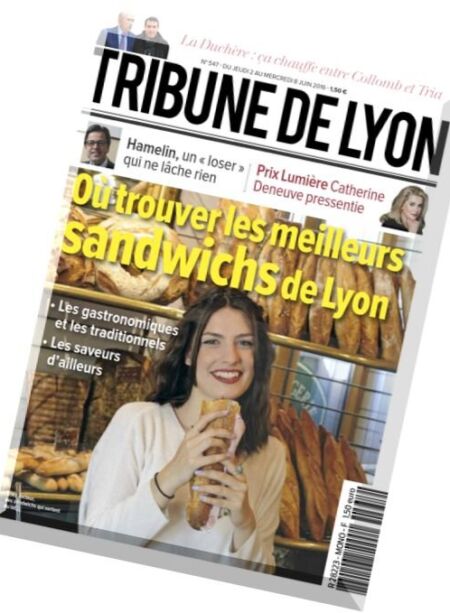 Tribune de Lyon – 2 au 8 Juin 2016 Cover