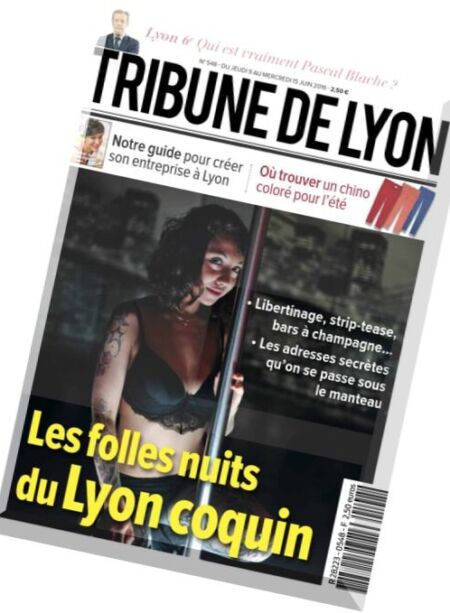 Tribune de Lyon – 9 au 15 Juin 2016 Cover