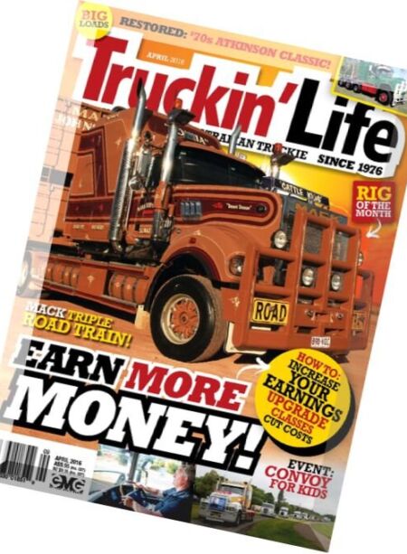 Truckin’ Life – April 2016 Cover
