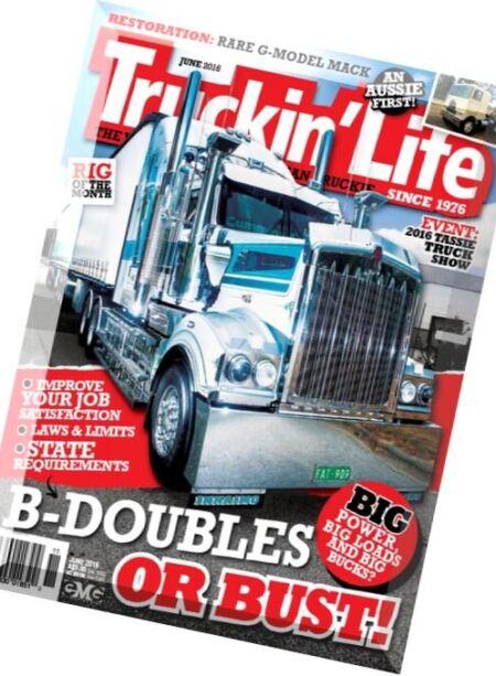 Truckin’ Life – June 2016 Cover