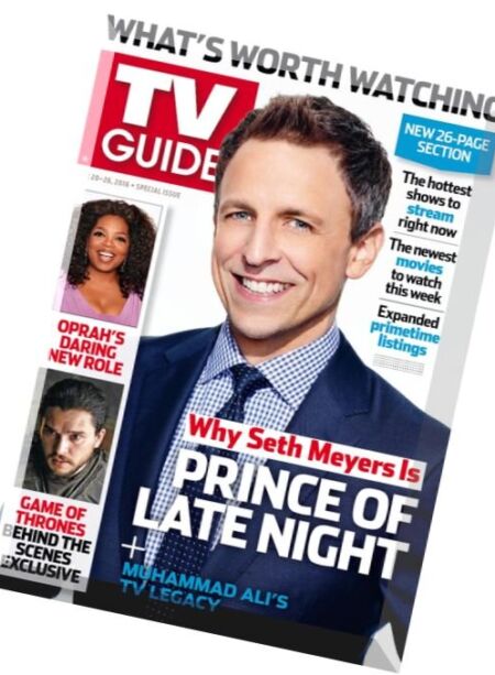 TV Guide Magazine – 20 June 2016 Cover