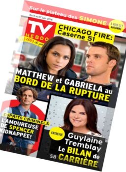 Tv Hebdo – 11 au 17 Juin 2016