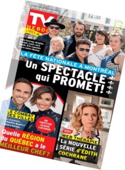 Tv Hebdo – 18 au 24 Juin 2016